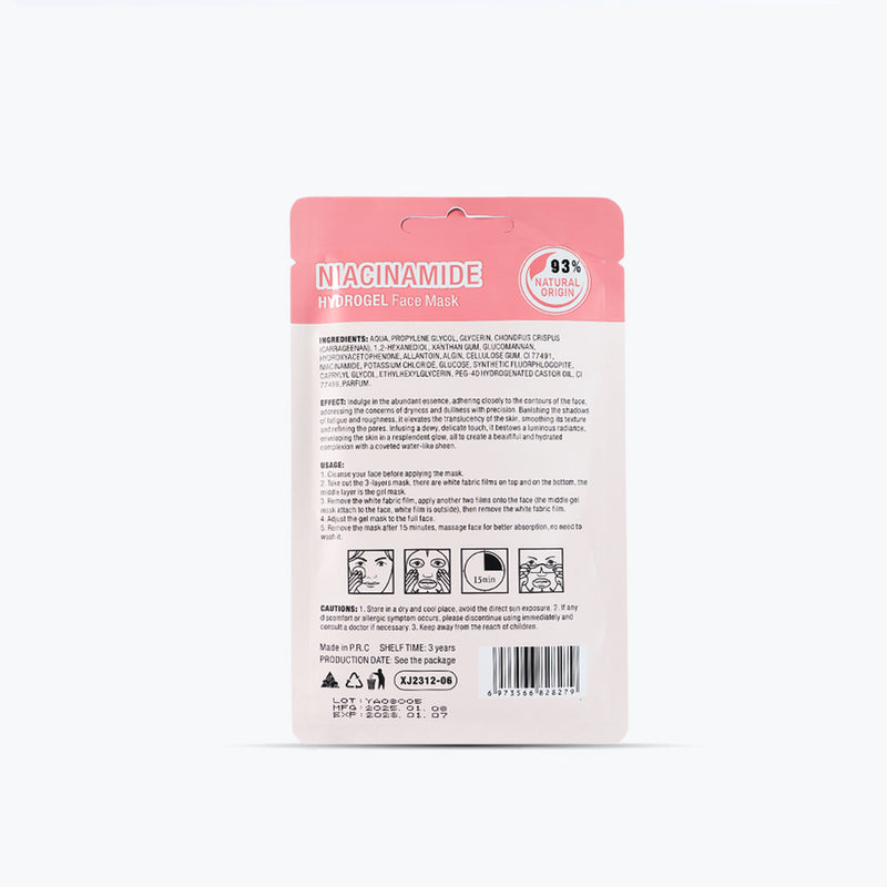 Mumuso Mondsub Niacinamide Hydrogel Face Mask