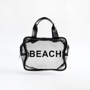 Mumuso Beach Large Capacity Travel Toiletry Bag - Black (Large)