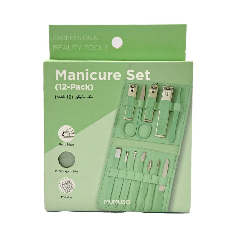 Mumuso Manicure Set 12-Pack