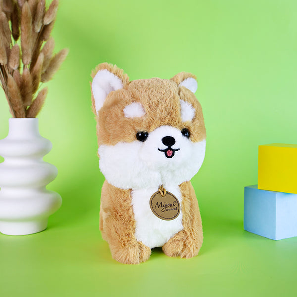 Mumuso Plush Toy Shiba Inu - 18cm