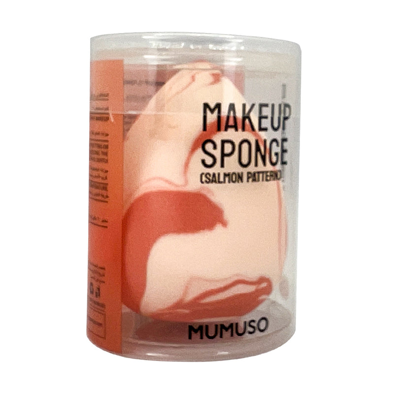 Mumuso Makeup Sponge Salmon Pattern