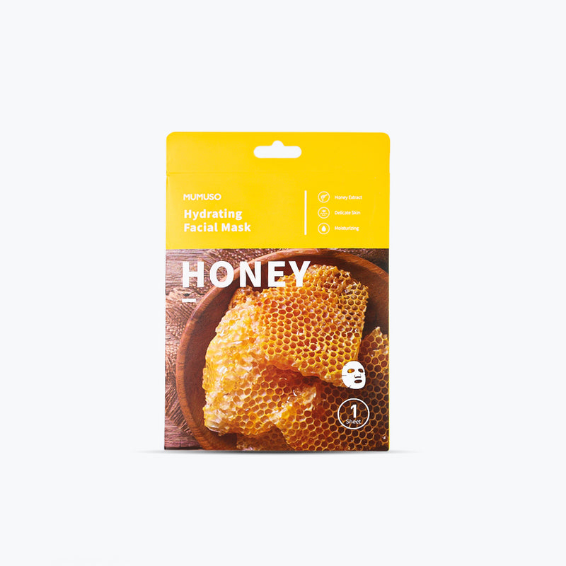 Mumuso Honey Hydrating Facial Mask - 1sheet