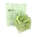 Mumuso Bath Pouf Green