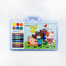 Mumuso - Liitter Bear Coloring Book Kit