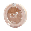 Mumuso Flower Blush On Powder - Russet-Red