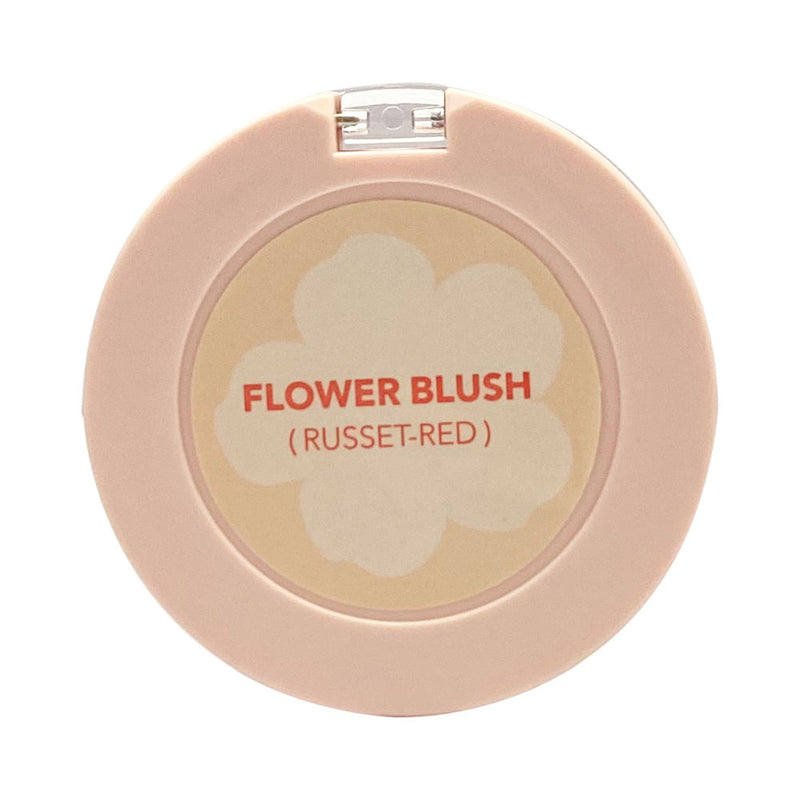 Mumuso Flower Blush On Powder - Russet-Red