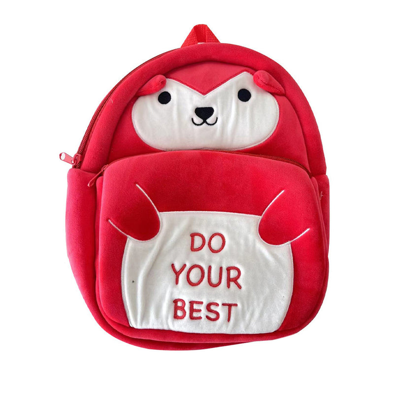Mumuso Cartoon backpack for kids - Red