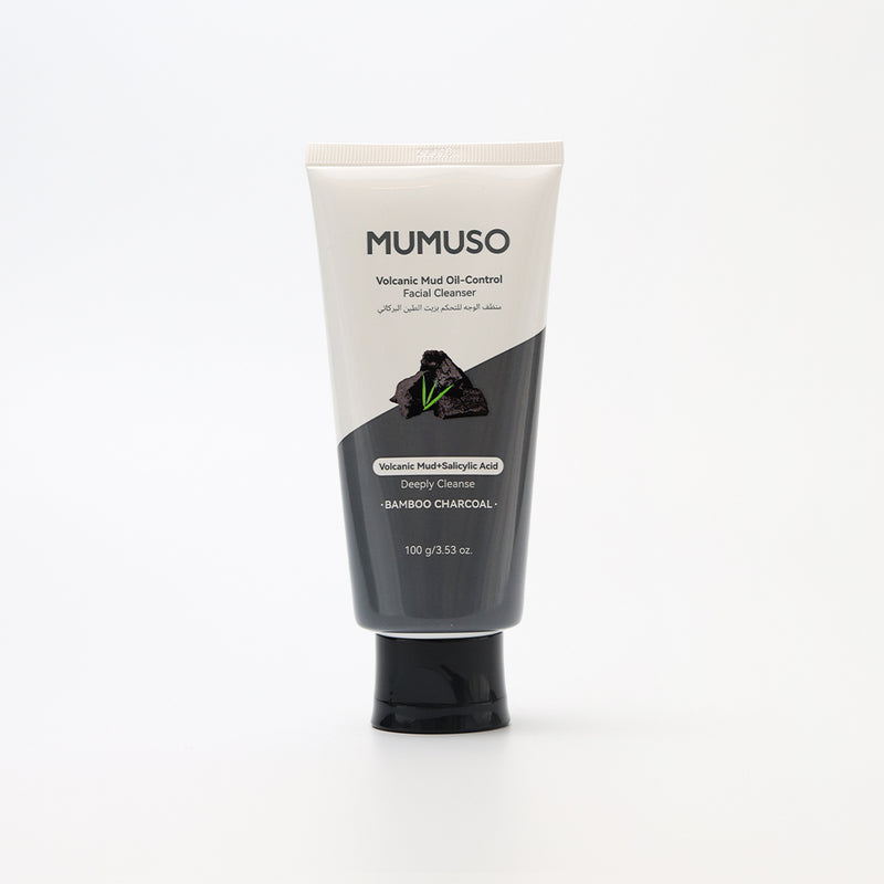 Mumuso Volcanic Mud Oil Control Facial Cleanser