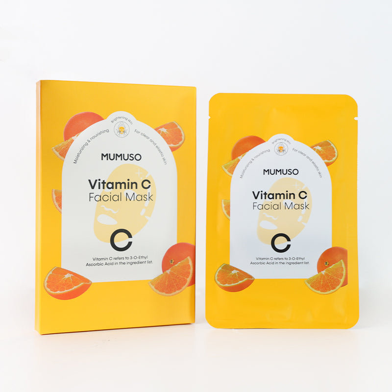 Mumuso Vitamin C Facial Mask - 5packs (25ml)