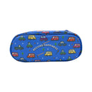 Mumuso Pencil Case - Cartoon Vehicles