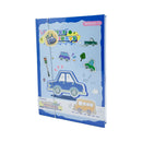 Mumuso B6 Hardcover Notebook - Cartoon Vehicles