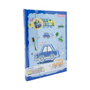Mumuso B6 Hardcover Notebook - Cartoon Vehicles