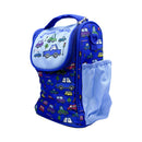 Mumuso Crossbody Lunch Bag - Cartoon Vehicle (Blue)