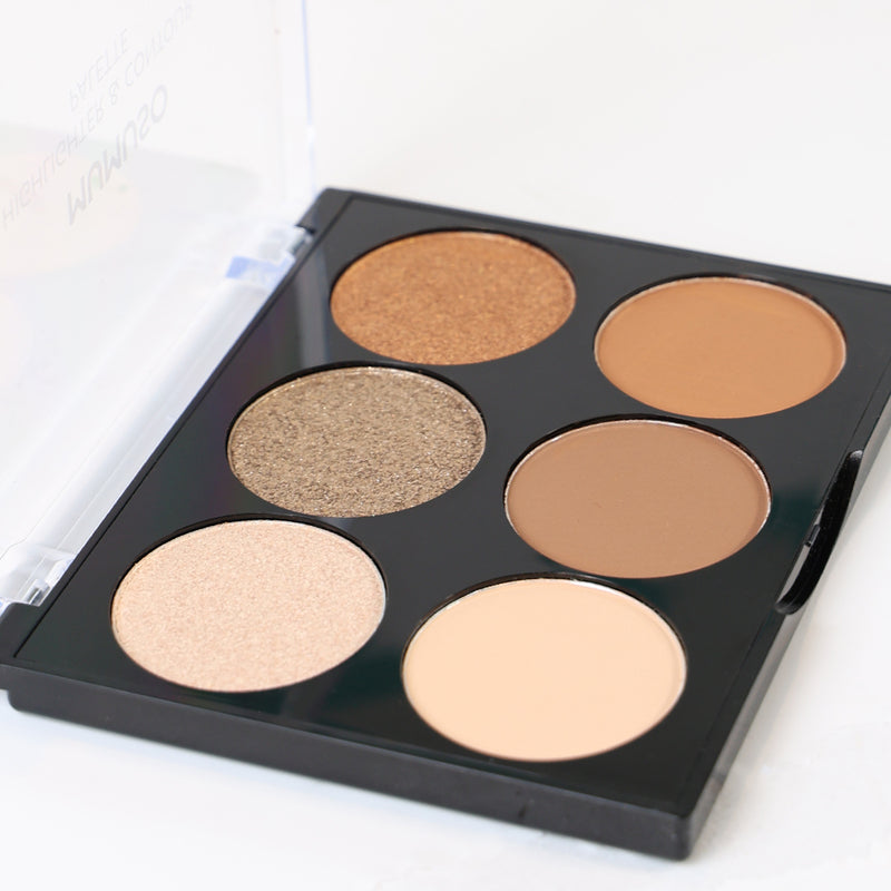 Mumuso Highlighter & Contour Palette