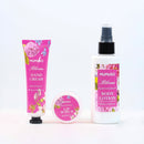 Mumuso Nourishing Body Care Gift Set (30 Ml Hand Cream, Body Lotion, Lip Scrub)