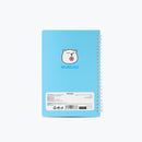 Mumuso A5 Spiral Notebook with Irregular Cover - Mumu