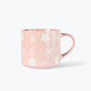 Mumuso Ceramic Mug (Cherry Blossom/Pink/490 ml)