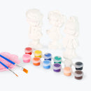 Mumuso 10 Cm Doll Diy Painting Kit (3 Dolls)