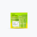 Beplain Mung Bean Pore Clay Mask 120ml Cleansing Set 120ml, Exfoliating 20ml Facial Cleanser 20Ml)