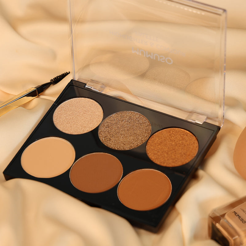 Mumuso Highlighter & Contour Palette