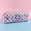 Mumuso Large Capacity Octagonal Pencil Bag - Cute Cat
