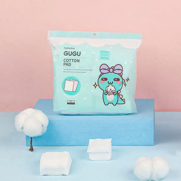 MUMUSO GUGU 100pcs Soft Skin Cleansing Cotton Pad