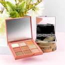 Mumuso Cute Bear 9 Color Eyeshadow Palette - Pink