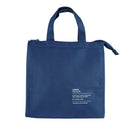 Mumuso Large Capacity Lunch Bag - Navy Blue