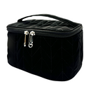 Mumuso Herringbone Cosmetic Case - Black