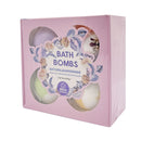 Mumuso Romantic Floral Bath Ball, 4pcs