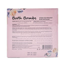 Mumuso Romantic Floral Bath Ball, 4pcs