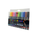 M&G Acrylic Marker Set - 12 Colors