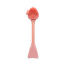 Mumuso Beauty Silicone Facial Cleansing Mask Brush - Pink