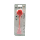 Mumuso Beauty Silicone Facial Cleansing Mask Brush - Pink