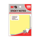 M&G 3"x3" Colorful Sticky Notes - 100 Sheets  (76x76 mm)
