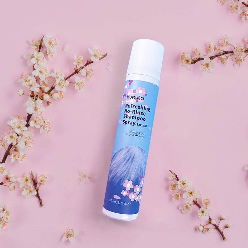 Mumuso Sakura No-Rinse Shampoo Spray