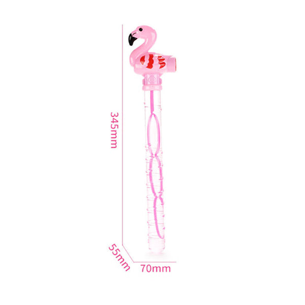 Mumuso Flamingo Bubble Stick # With Whistle