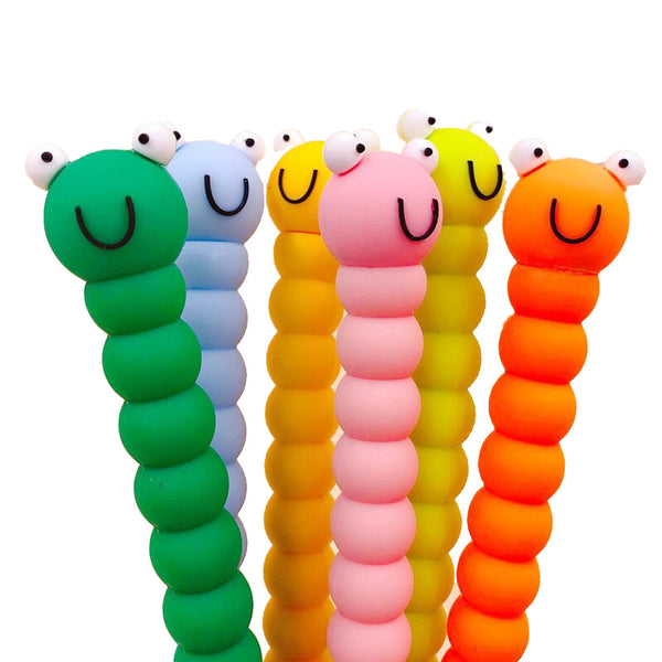 Mumuso Caterpillar Gel Pen sold per piece and random color