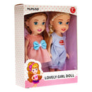 Mumuso Lovely Cute Girl Doll On Cute Dress Design - Set A