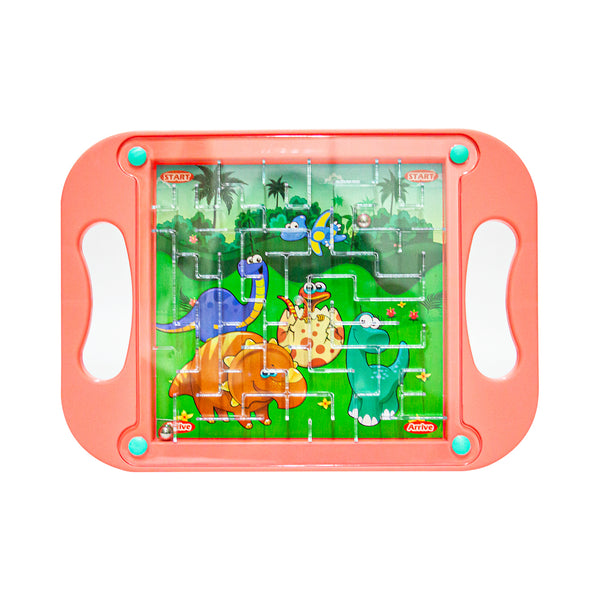 Mumuso Maze Game Educational Toy with cute Dinosaur - Red