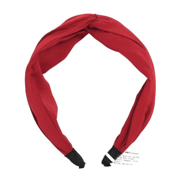 Mumuso Elegant And Simple Headband, Red