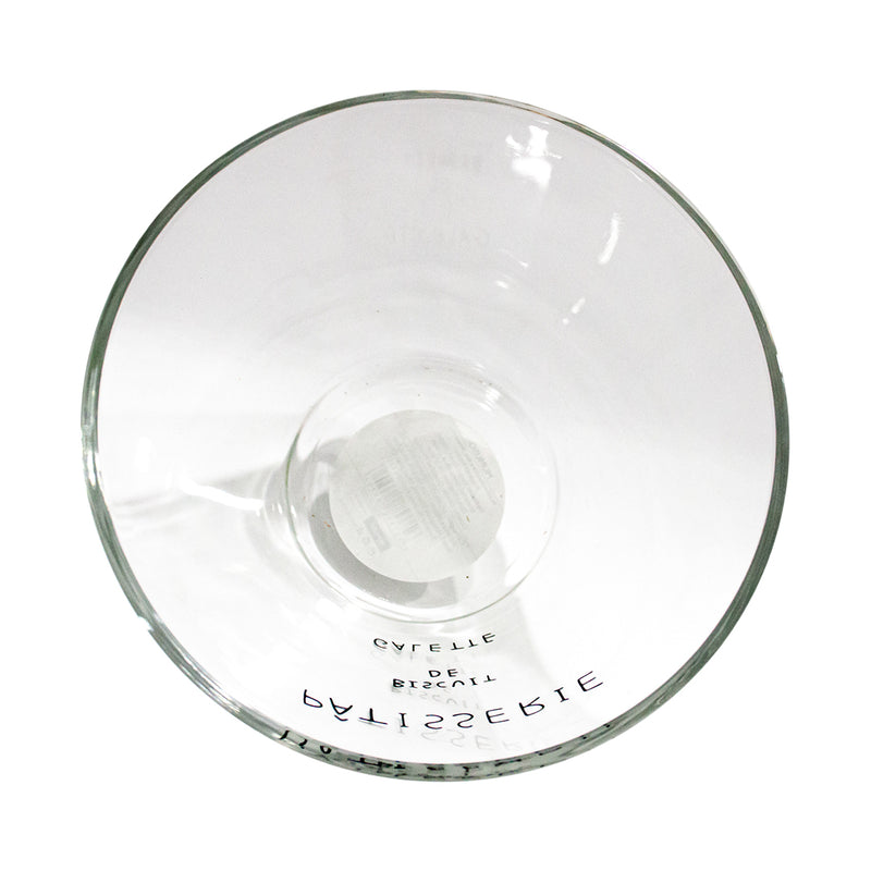Mumuso Alphabet Glass Salad Bowl 800ml