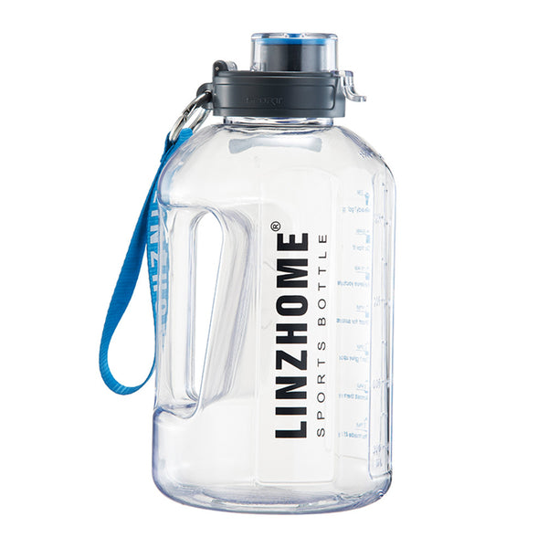 Mumuso Ton Bucket-Sports Bottle-Transparent Color-1000ml