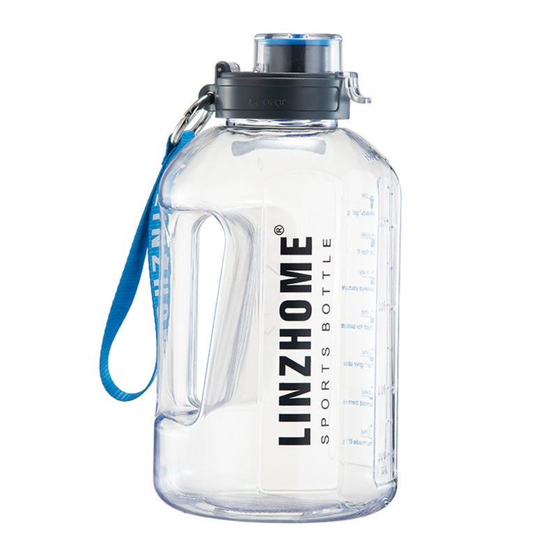 Mumuso Ton Bucket Sports Bottle - Transparent Color (1500ml)