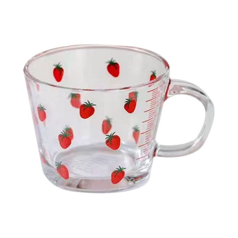 Mumuso Cute Strawberry Breakfast Cup