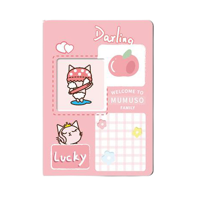 Mumuso Family A5 Stitched Notebook (Anne) - Pink