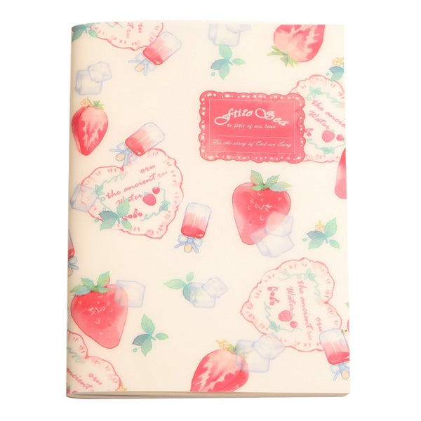 Mumuso A5 Stapled Notebook - Strawberry