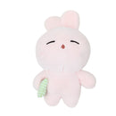 Mumuso Plush Toy Sleeping Rabbit - Pink