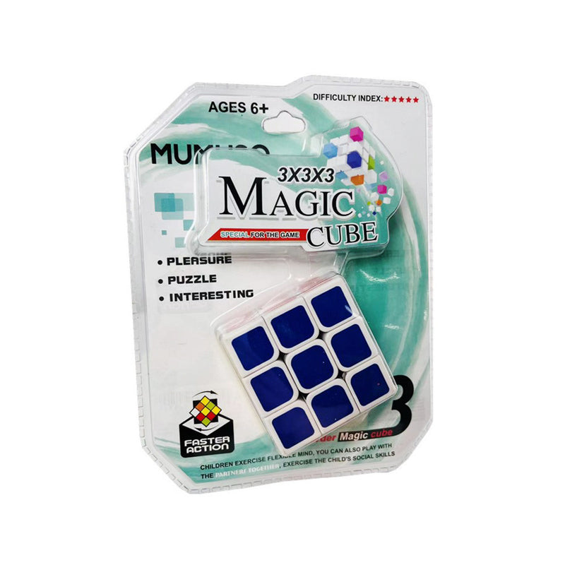 Mumuso 3X3X3 Rubik Cube - Carbon Fiber