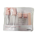 Mumuso Travel Bottles Set - Pink (5pcs)